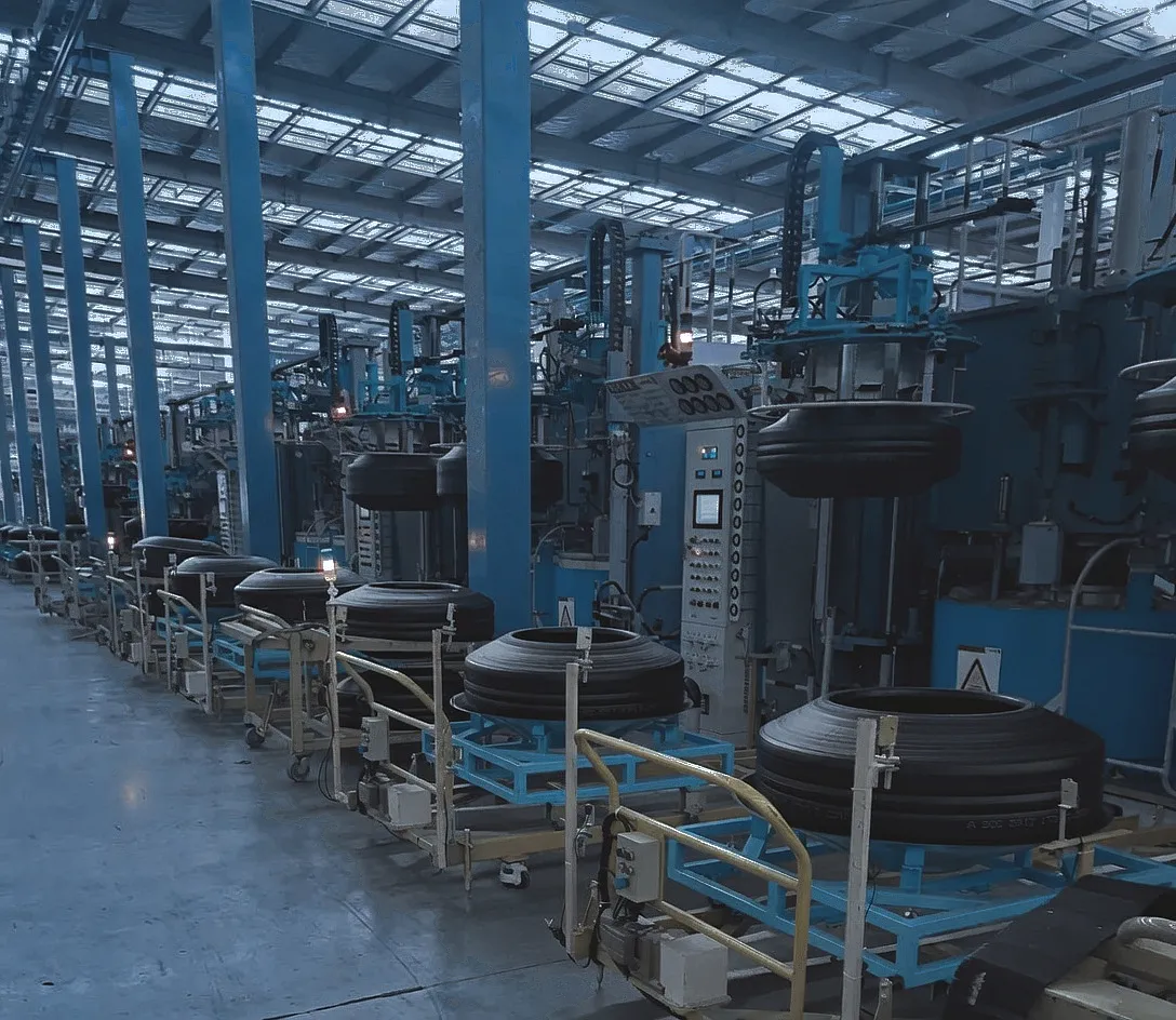 Tire vulcanizing machine