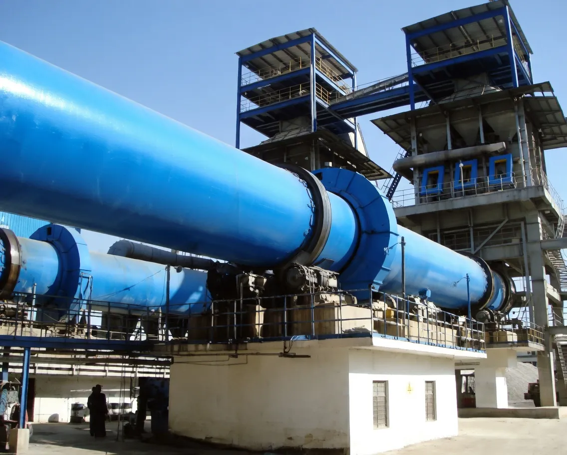 Cement plant rotary kiln